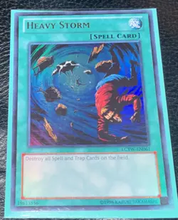 1x Yugioh Heavy Storm Unlimited LCYW-EN061 Near Mint - Image 1