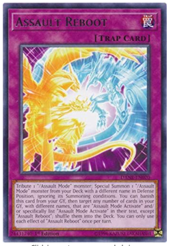 Yu-Gi-Oh! - Assault Reboot - DANE-EN070 - Rare- 1st Ed - NEW -NM/M - Image 1
