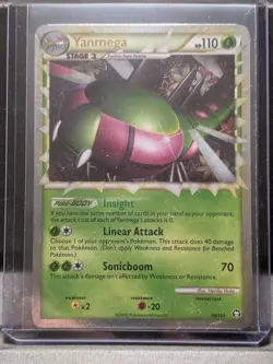 Pokemon TCG Yanmega Prime HGSS Triumphant 98/102 Holo - Image 1