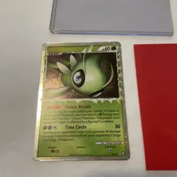 Pokemon Celebi Prime 92/102 HGSS Triumphant Holo Rare Card - Image 2