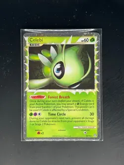 Prime Triumphant Celebi HGSS 92/102 Prime Holo Ultra Rare Pokemon TCG - Image 1