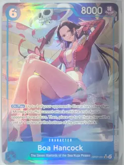 Boa Hancock OP07-051 - One Piece Seven Warlords of the Sea Alt Art Promo - Image 1