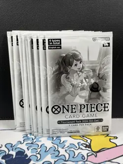 One Piece Card Game TCG - Tournament Pack 2024 Oct.-Dec. - 10 Packs (1127) - Image 1