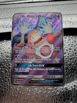 Mr. Mime GX (Full Art) 156/168 Sm-Celestial Storm Holo - Image 1