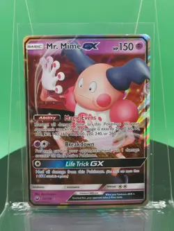 Mr. Mime GX 56/168 Celestial Storm Full Art Ultra Rare 2018 English Pokemon TCG - Image 1
