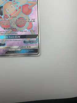 Pokemon TCG Mr. Mime GX S&M: Celestial Storm 156/168 Full Art Holo Foil Rare - Image 3