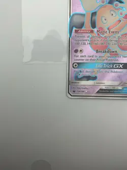 Pokemon TCG Mr. Mime GX S&M: Celestial Storm 156/168 Full Art Holo Foil Rare - Image 4