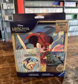 New Disney Lorcana: Fabled Collection Starter Set Glimmer Foil Promo Booster - Image 1