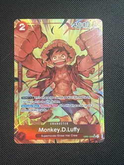 Monkey D. Luffy - OP01-024 Alt Art - PRB01 The Best - One Piece English - Image 1