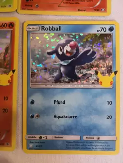 POKEMON MCDONALDS 25TH ANNIVERSARY-HOLO 4 CARD SET Card Collection Bundle German - Image 4