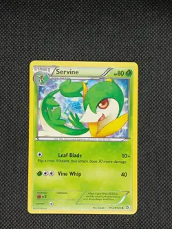 Servine RC2/RC25 Pokemon TCG Legendary Treasures Radiant Collection Card - NM - Image 1