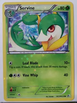 Servine RC2/RC25 LP - Legendary Treasures Radiant Collection Pokemon Card - Image 1
