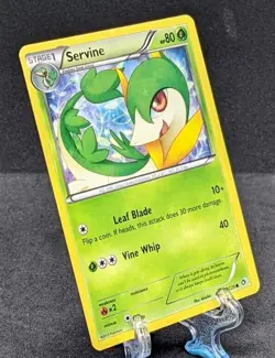Pokemon Legendary Treasures Radiant Collection Set Servine Holo Card RC2/RC25 NM - Image 1