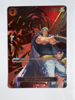 Beckman Benn One Piece OP09-009 SR Emperors in the New World - Image 1