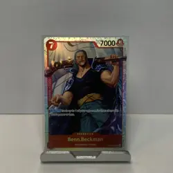 Benn.Beckman OP09-009 One Piece CCG Emperors in the New World Foil Card - Image 1
