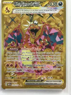 Pokemon TCG Charizard EX 228/197 Obsidian Flames Hyper Rare Gold GEM MINT PSA 10 - Image 4