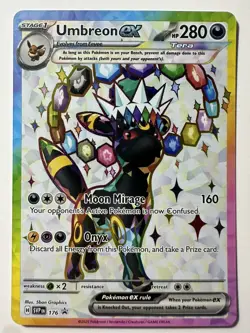 Umbreon EX 176 SVP Black Star Promo - Prismatic Evolutions - Pokemon TCG - Image 1