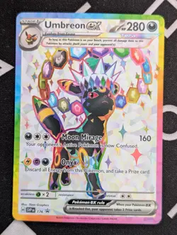 Umbreon EX 176 SVP Black Star Promo - Prismatic Evolutions - Pokemon TCG -NM - Image 1