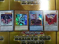 Yu-Gi-Oh Maximum Gold: El Dorado 1st Edition Premium Gold Rare & Rare- YOU PICK! - Image 1