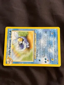 Light Vaporeon 52/105 Uncommon Neo Destiny Unlimited Pokemon TCG NM/VLP - Image 2