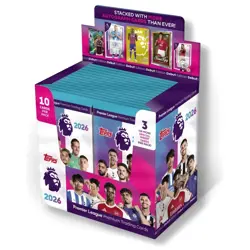 2026 Topps Premier League Trading Card Game Booster Box (28 Packs) - Image 1