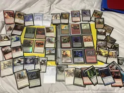 MTG Binder Variety Of Magic The Gathering Cards - Vintage -Onward!+ Mythic/rare! - Image 1