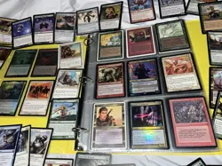 MTG Binder Variety Of Magic The Gathering Cards - Vintage -Onward!+ Mythic/rare! - Image 2