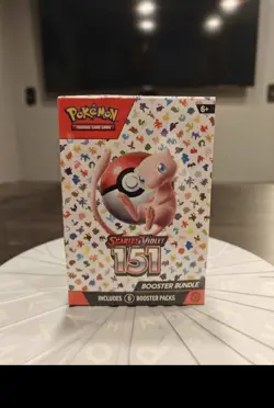 Pokemon Scarlet Violet 151 Booster Bundle 6-Pack, Factory-Sealed Box - Image 1