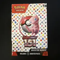 Pokemon Scarlet Violet 151 Booster Bundle 6-Pack, Factory-Sealed Box ships fast - Image 2