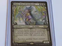 MTG Ayara, First of Locthwain Multiverse Legends 143 Rare - Image 1