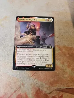 Cadric, Soul Kindler Extended Art Commander Dominaria United MTG NM - Image 1