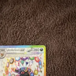 Pokemon Umbreon ex Full Art Holo Promo SVP Black Star SVP176 280 HP Card - Image 2