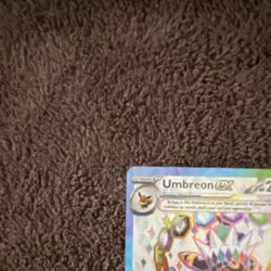 Pokemon Umbreon ex Full Art Holo Promo SVP Black Star SVP176 280 HP Card - Image 3