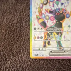 Pokemon Umbreon ex Full Art Holo Promo SVP Black Star SVP176 280 HP Card - Image 4