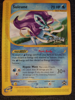 Suicune 53 Promo WOTC Pokemon 4ever Black Star Promo MP - Image 1