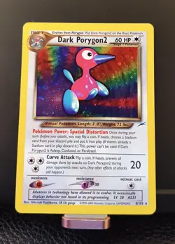 2002 Pokemon Neo Destiny - Dark Porygon2 #8/105 Holo - Image 1