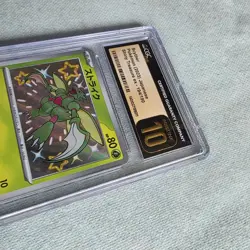 CGC 10 Pristine Scyther Holo 194/190 SR Shiny Treasure ex Japanese 2023 Pokemon - Image 5