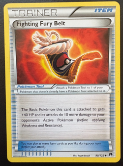 Pokemon Fighting Fury Belt 99/122 XY Breakpoint Uncommon NM - Image 1