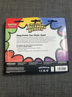 Pokemon TCG Mega Evolution Ascended Heroes Tech Sticker Collection - Gastly - Image 2