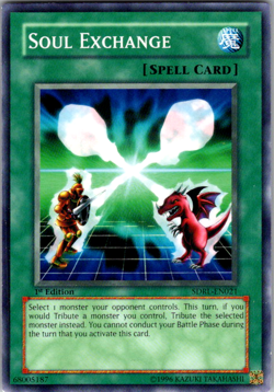 Soul Exchange - SDRL-EN021 - Common 1st Edition Yugioh - Image 1