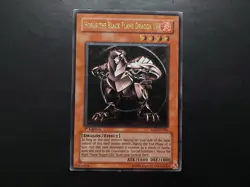 Yugioh - Horus the Black Flame Dragon LV4 SOD-EN006 Ultimate Rare 1st Edition - Image 1