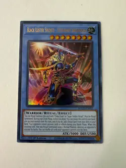 Yugioh - Black Luster Soldier - Legendary Swordsman - Ultra 1st - MAZE-EN011 NM - Image 1