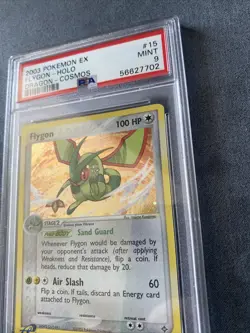 PSA 9 MINT Flygon E league Cosmos Holo Promo Ex Dragon 15/97 Rare - Image 3