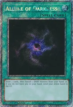 Yugioh! Allure of Darkness - RA03-EN055 - Platinum Secret Rare - 1st Edition Nea - Image 1