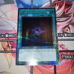 Allure Of Darkness Quarter Century Secret Rare Ra03-en055 1st Edition Yugioh - Image 1