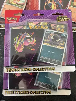 Lot Of 5 Pokemon TCG Ascended Heroes Tech Sticker Collection - Image 2
