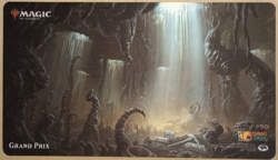 Ultra Pro MTG Playmat - Grand Prix 2018 - Mutavault - John Avon - Image 1