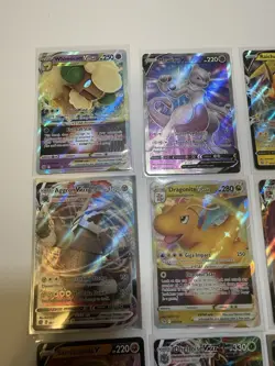 Pokemon 12 Card Lot Mewtwo Dragonite Raichu Pikachu NM - Image 4
