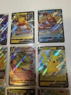 Pokemon 12 Card Lot Mewtwo Dragonite Raichu Pikachu NM - Image 5