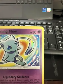Pokemon Shining Mew 40/73 Shining Legends Holo Rare Card Near Mint Condition - Image 4